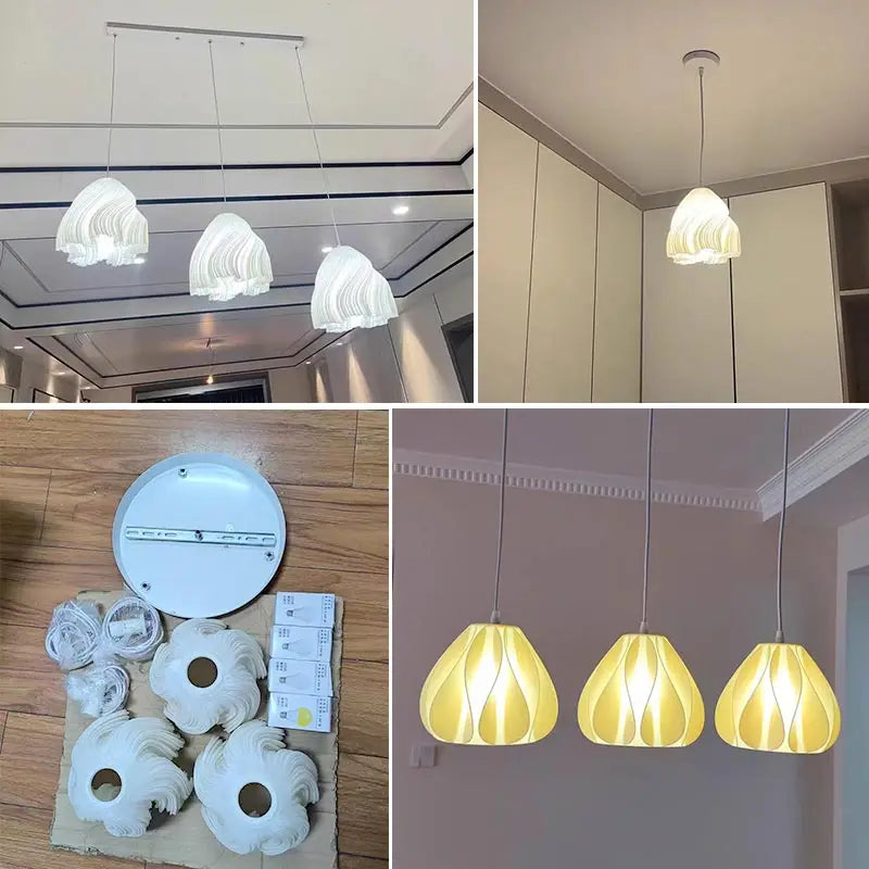 Afralia™ LED Pendant Lights for Kitchen Dining Room Home Decor