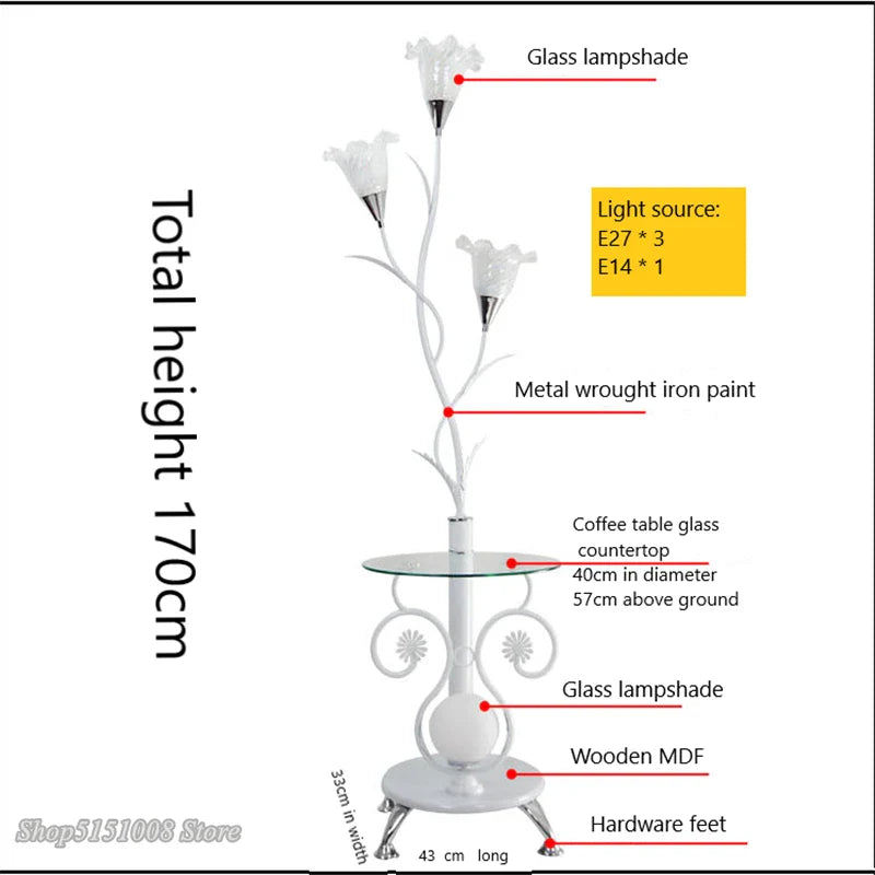 Afralia™ Nordic LED Floor Lamp for Living Room Bedroom Decor