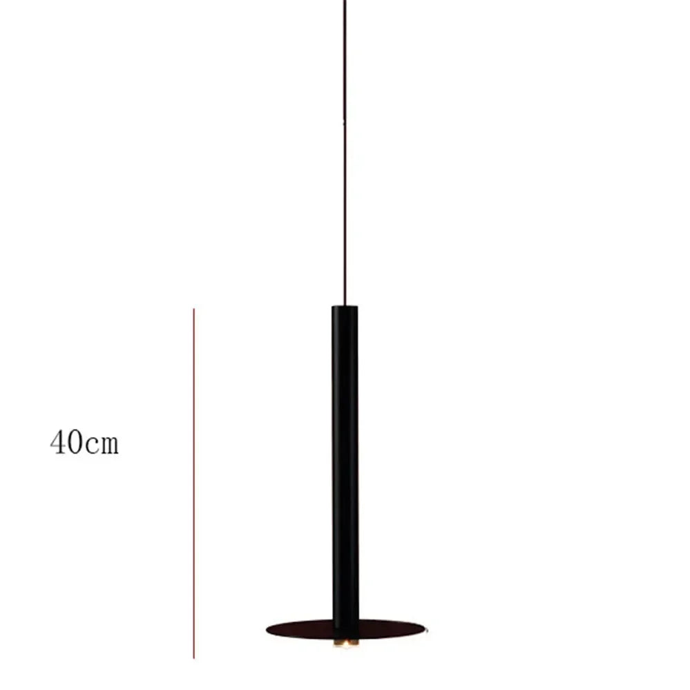 Afralia™ Gold Tube LED Pendant Lights for Kitchen Dining Office Home Decor
