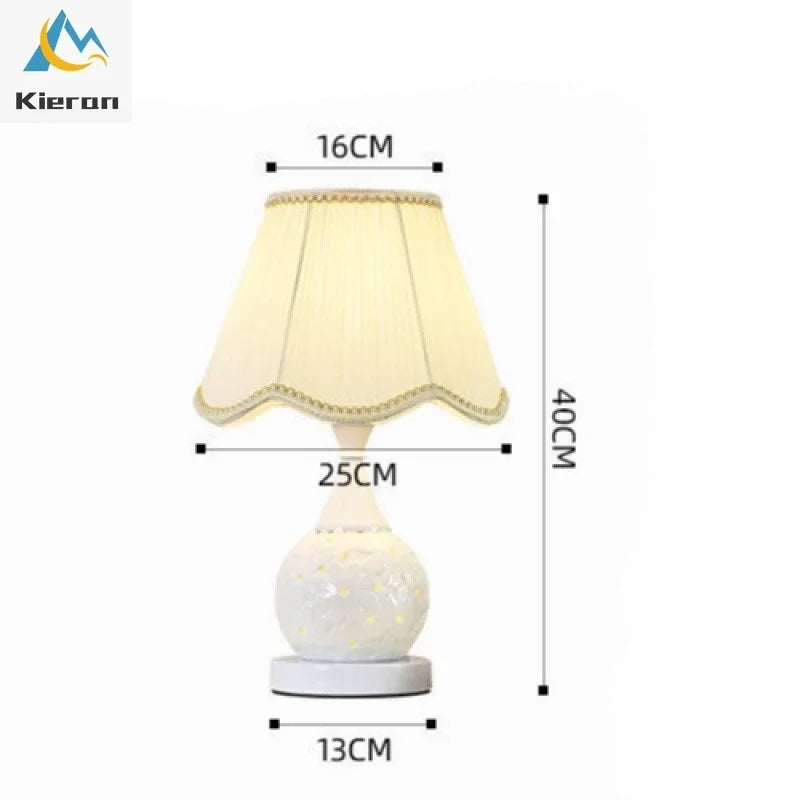 Afralia™ Ceramic LED Desk Lamp Bedroom Study Living Room Decor Art Floor Lamp