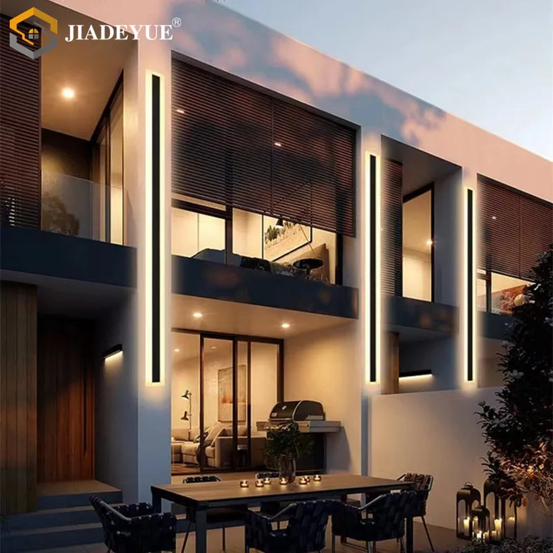 Afralia™ Outdoor LED Wall Light: Waterproof, IP65 Rated, Garden & Balcony Lighting in 110v/220v