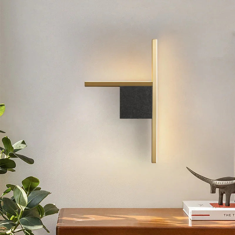 Afralia™ Luxury Villa Wall-mounted Copper Black Brass Wall Lamp for Living Room & Bedroom