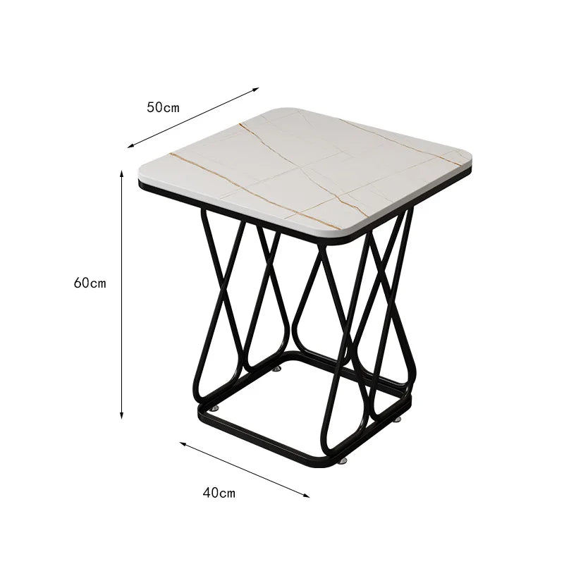 Afralia™ Modern Nordic Marble Coffee Table Luxury Living Room Furniture