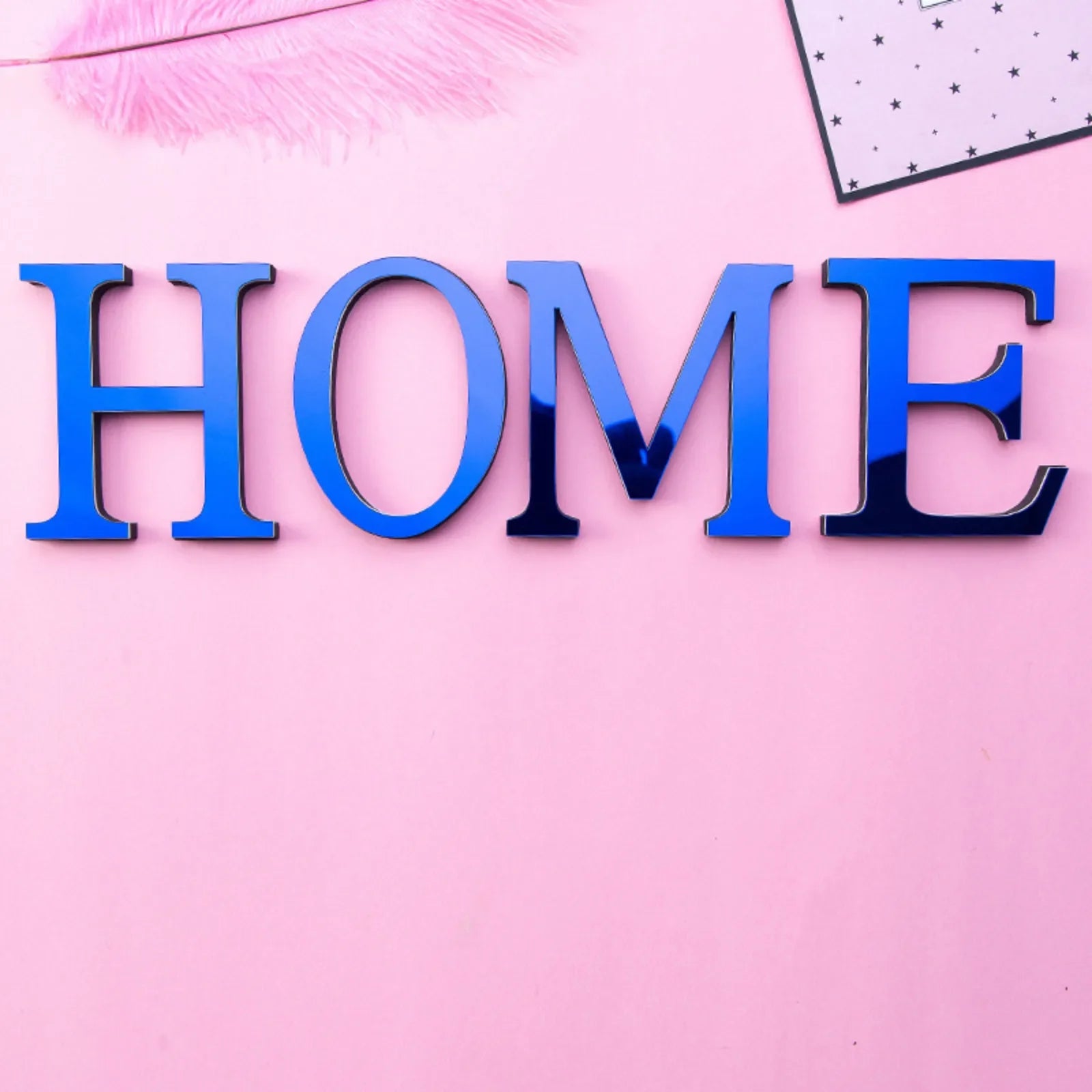 Afralia™ 3D Mirror Alphabet Letters Wall Decor for Home, Parties, and Weddings