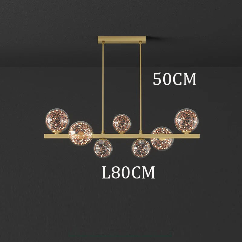 Nordic Star LED Chandelier - Afralia™ Creative Modern Lighting Solution