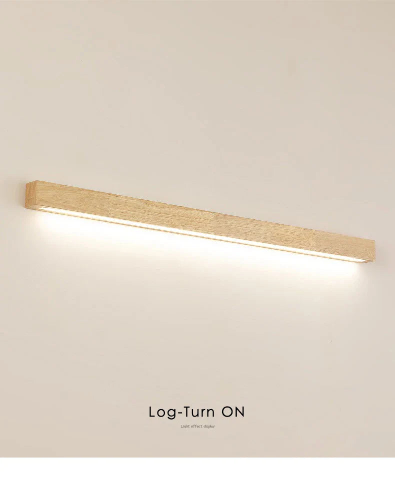 Afralia™ Wooden LED Tricolor Wall Lights for Living Bedroom Study Hotel