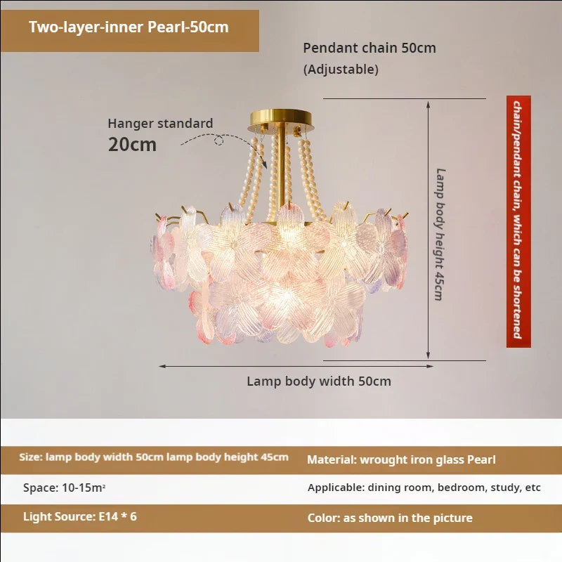 Afralia™ Leafless Crystal Chandelier: Modern French Living Room & Bedroom Lighting