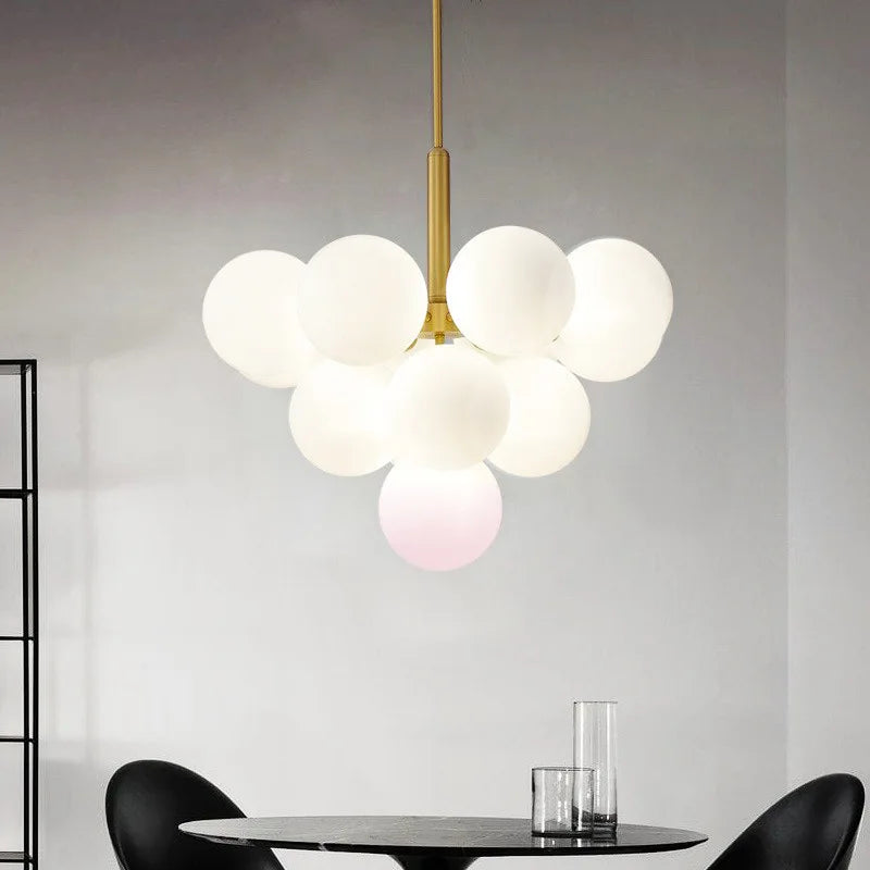 Afralia™ Glass Globe Pendant Lamp: Modern Luxury for Home Decor & Restaurant Lighting