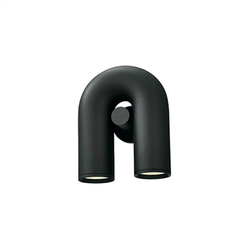 Afralia™ Cirkus Tube Wall Lamp: Minimalist U-shaped Sconce for Bedside Reading & Decor