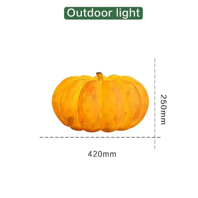 Afralia™ Pumpkin Table Lamp | Rechargeable & Portable | Modern Style, Bedroom Study Atmosphere