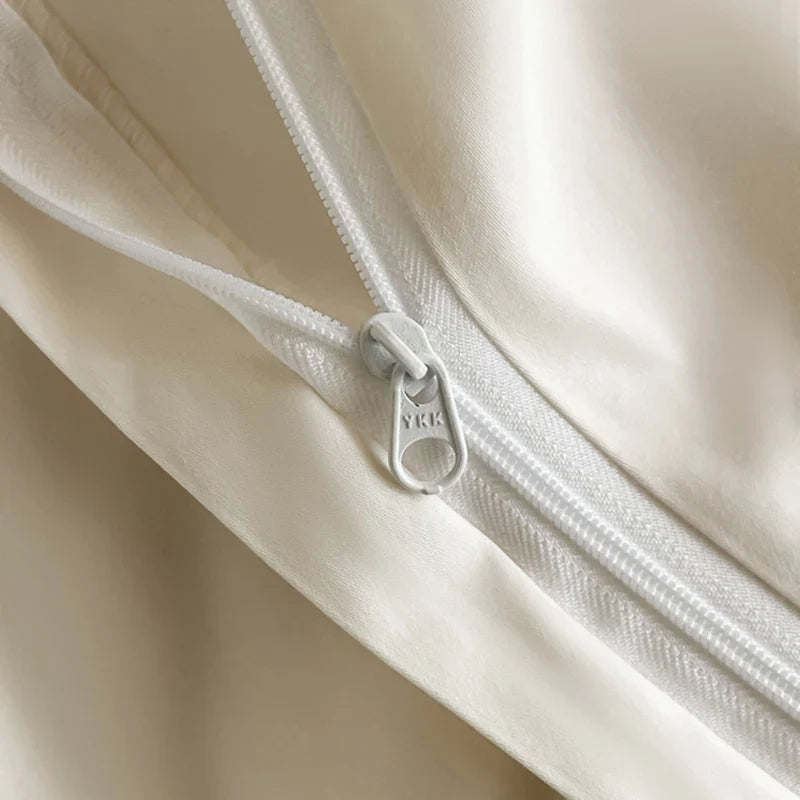 Afralia™ Luxury Long Staple Cotton Hotel Bedding Set - Queen/King Size