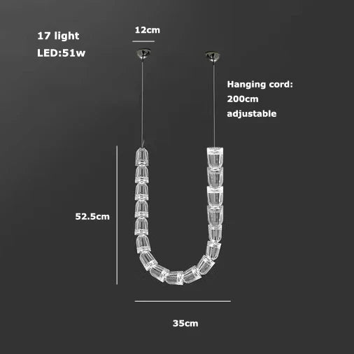 Afralia™ Crystal Bullet High Ceiling Chandelier for Living Room & Staircase