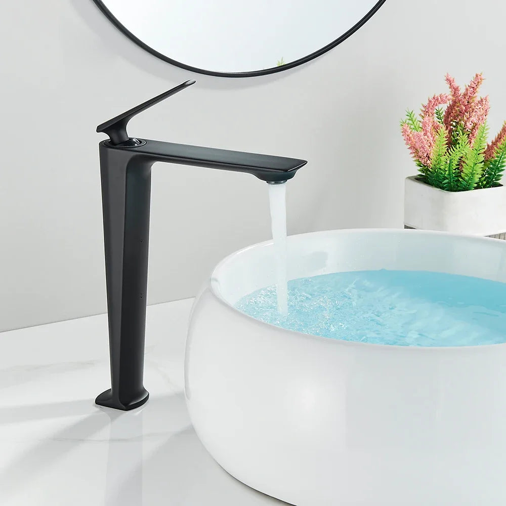 Afralia™ Brass Bathroom Faucet Set - Kitchen Mixer Tap and Shower Combo