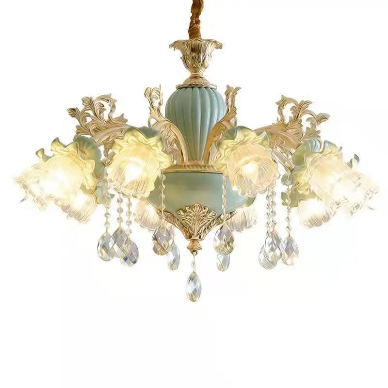 Afralia™ Crystal Chandelier: Modern Nordic Bedroom Living Room Lighting Home Decor