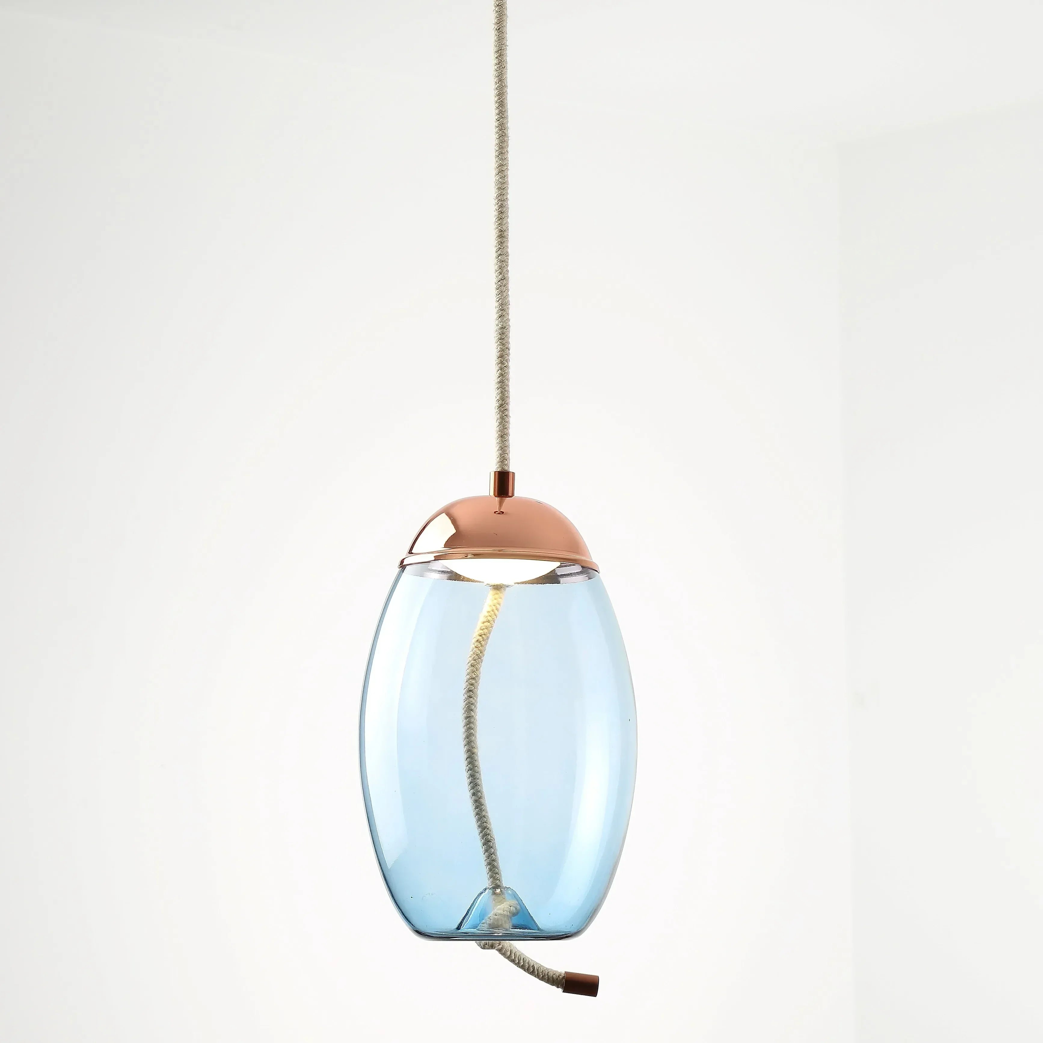Afralia™ Modern LED Glass Chandelier for Living Room Bedroom Kitchen Pendant Lamp