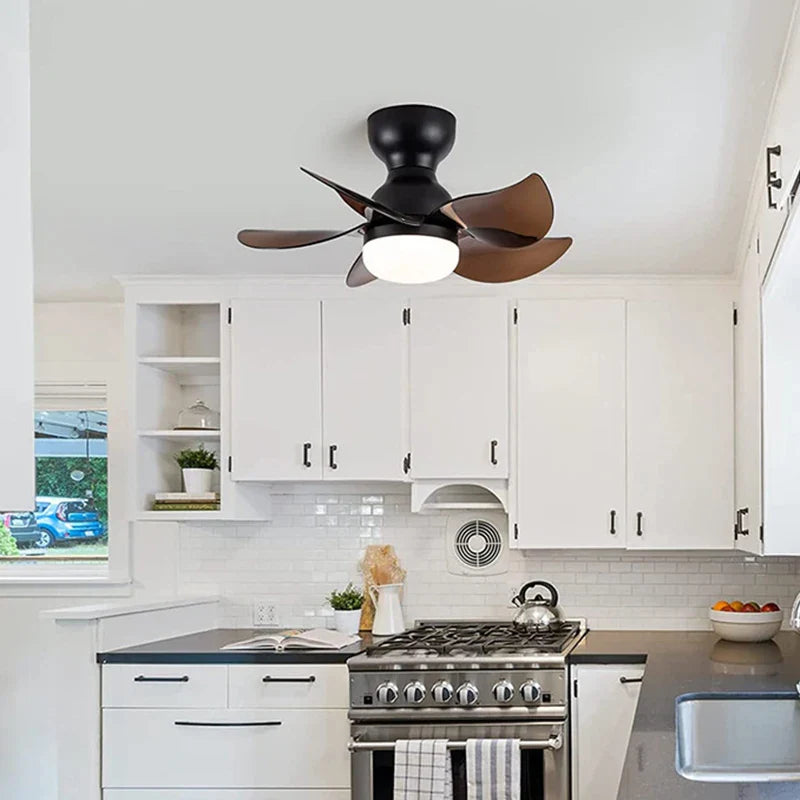 Afralia™ Nordic Bedroom Fan Chandelier for Home Indoor Lighting by Afralia™