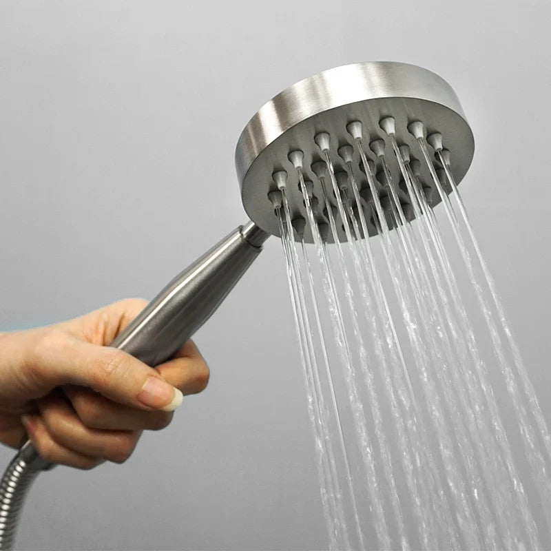 Afralia™ Stainless Steel Handheld Shower Head Set with Hose and Wall Bracket