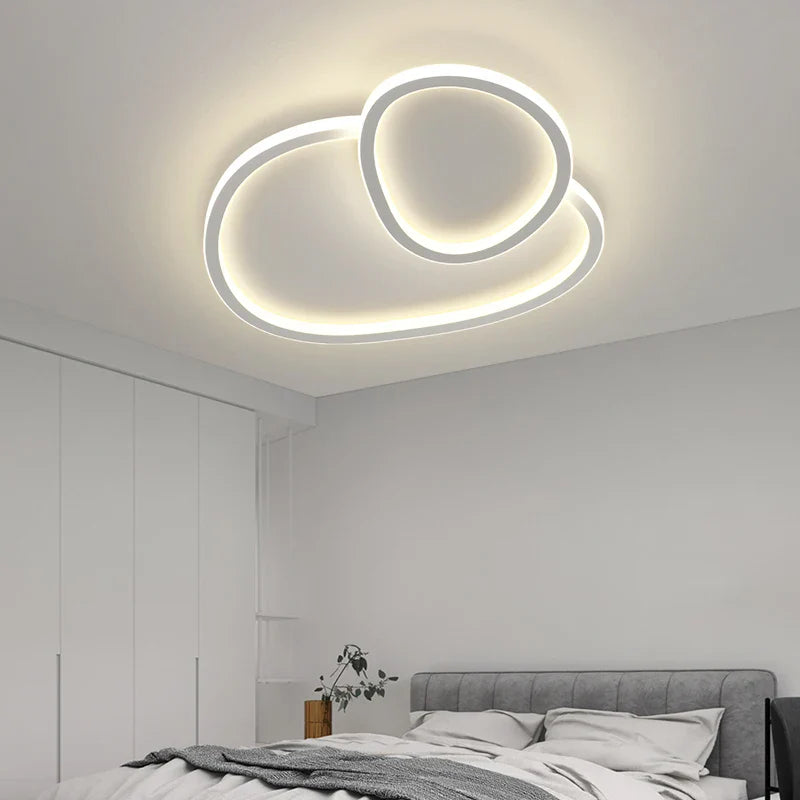 Afralia™ Smart Living Room LED Ceiling Lamp for Bedroom Dining Indoor Lighting