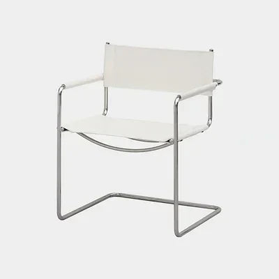 Afralia™ Stainless Steel Single Armchair for Living Room, Bedroom, Office - Creative Nordic Design