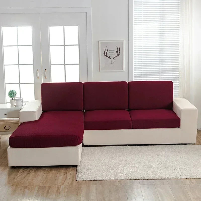 Afralia™ Waterproof L-shape Loveseat Slipcovers: Polar Fleece Sofa Covers