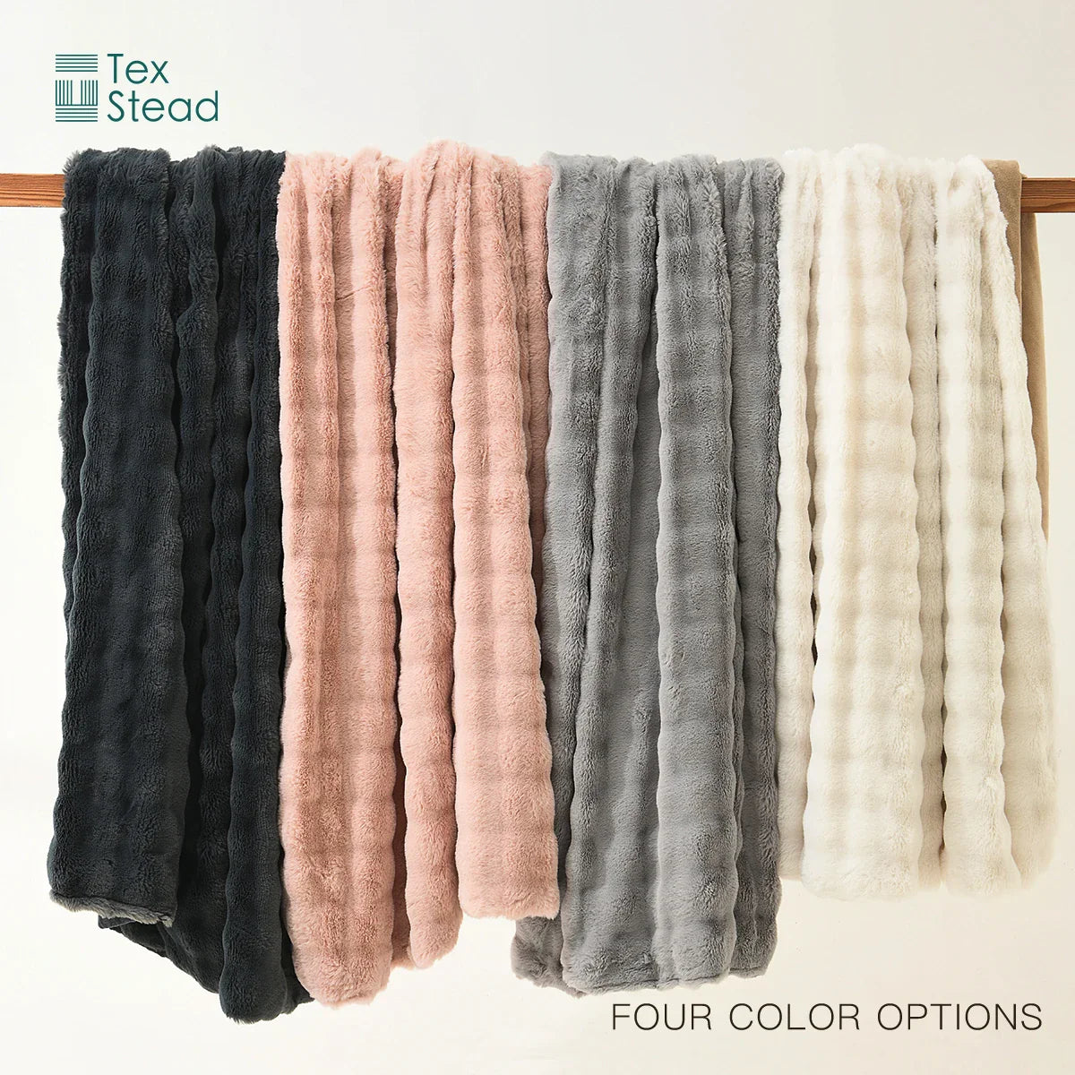 Afralia™ Plush Bed Blanket for Cozy Living Room Decor