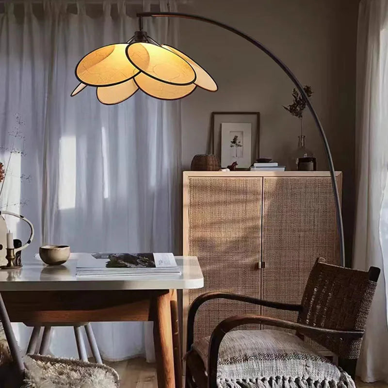 Afralia™ Rattan E27 Bulb Floor Lamp