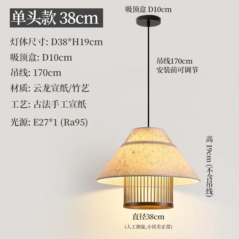 Afralia™ Three Headed Walnut Dining Table Chandelier