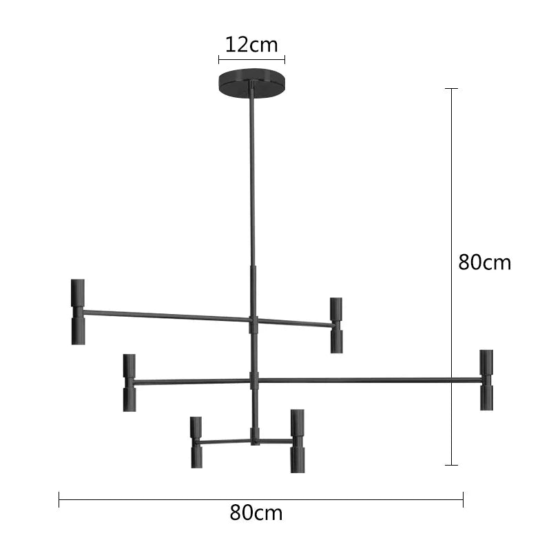 Afralia™ Nordic Iron Herringbone Pendant Light with Glass Ball Bubble for Modern Living Spaces