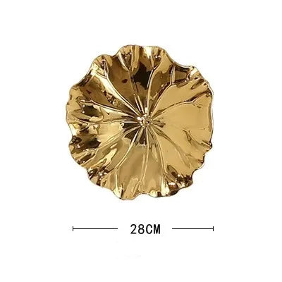 Afralia™ Ceramic Goldfish Lotus Leaf Wall Decoration Set