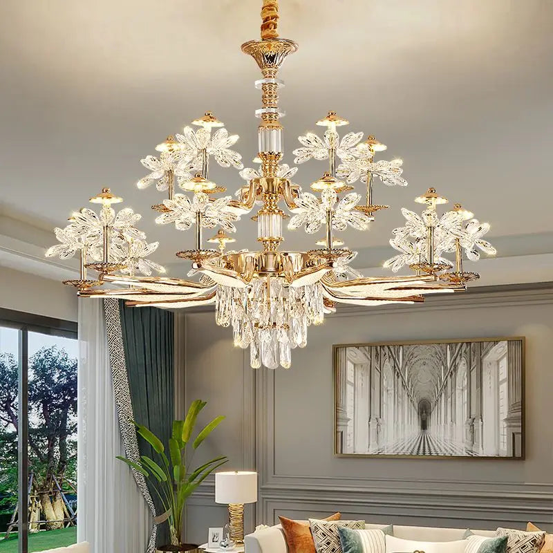 Afralia™ Vintage Dining & Bedroom Chandelier – French Style Light Luxury Living Fixture