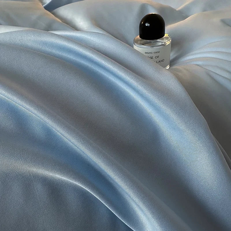 Afralia™ Summer 2025 Nude Skin-Friendly Bed Sheet Set for Double-Sided Sleeping