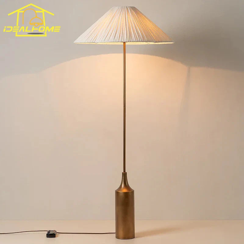 Afralia™ Medieval LED Vertical Floor Lamp for Art Decor in Living Room or Bedroom