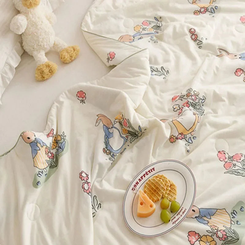 Afralia™ Cooling Summer Blanket | Soft & Breathable Natural Plant Comforter