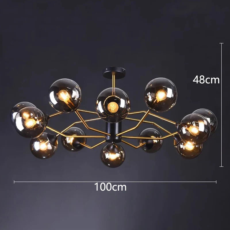 Afralia™ LED Pendant Light Chandeliers for Modern Home Decor & Dining Room Lighting