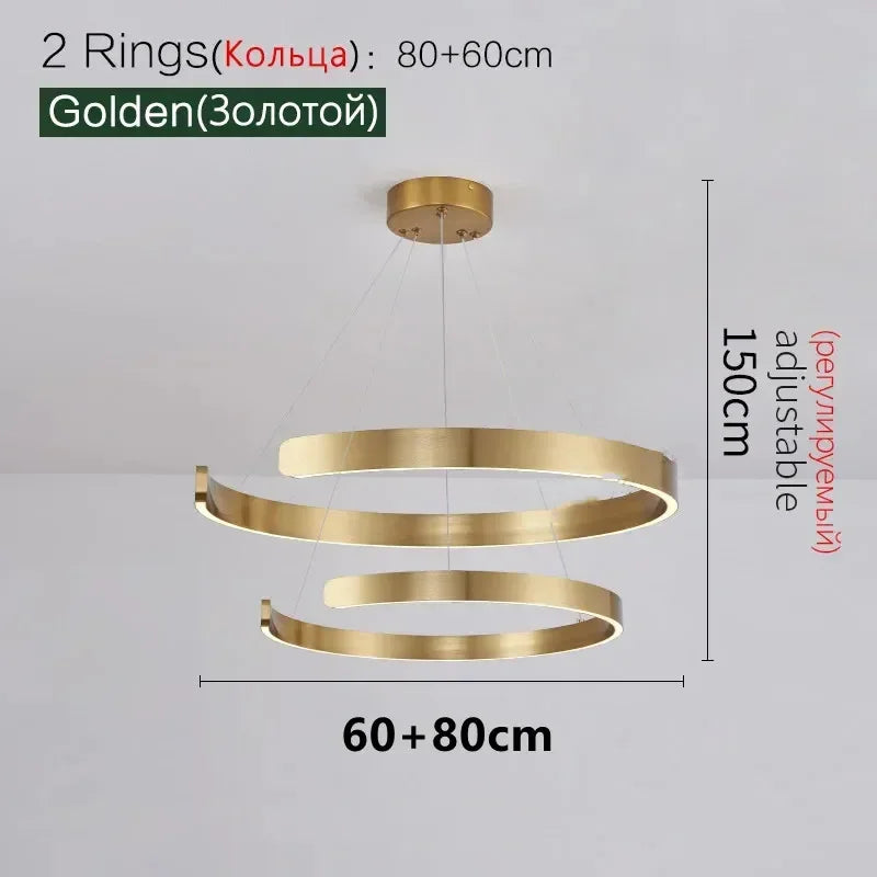 Afralia™ Modern LED Pendant Lights for Home Decor and Lighting Fixtures