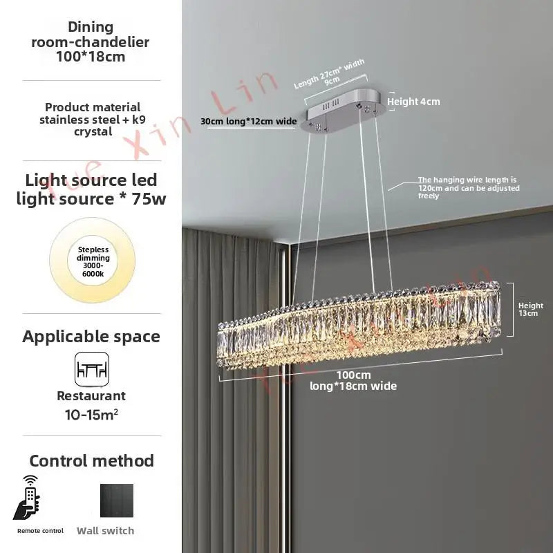 Afralia™ Crystal Chandelier: Elegant Nordic Ceiling Pendant Light for Luxury Home Decor