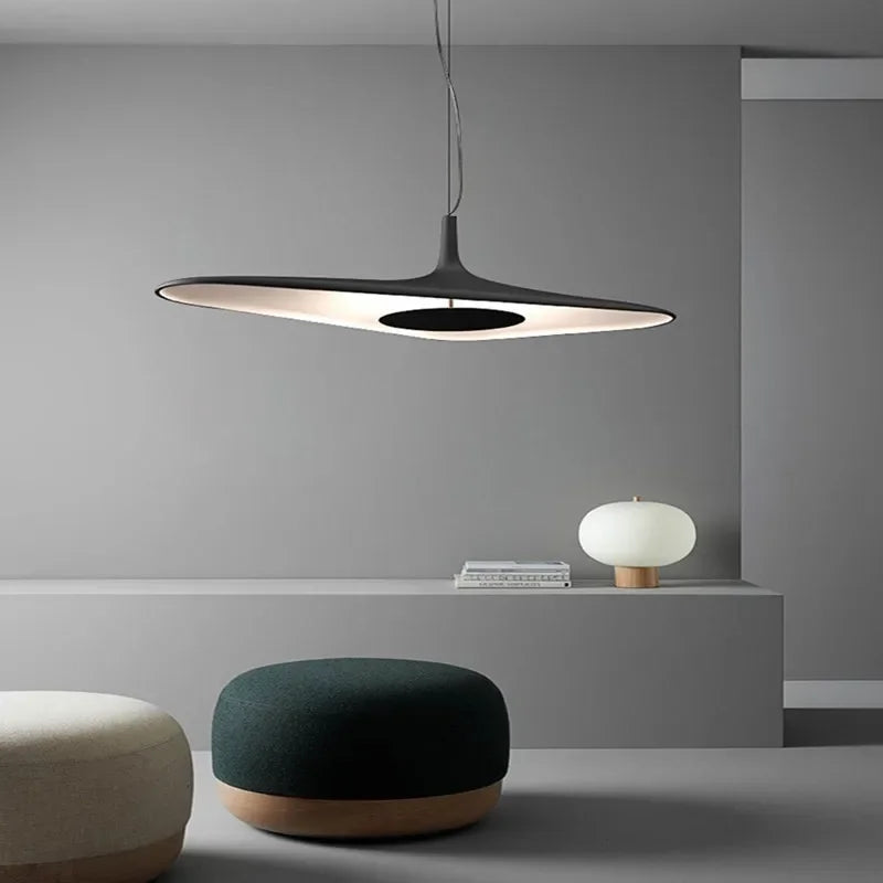 Afralia™ Nordic LED Pendant Lights: Modern Resin Droplight for Home Decor and Dining Room