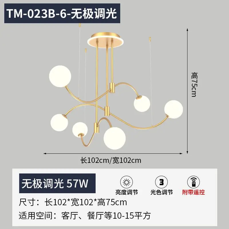Afralia™ Nordic Modern Pendant Light for Living Room, Dining Room, Bedroom, Front Desk & Bar Counter