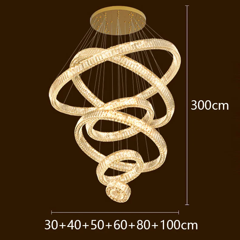 Afralia™ LED Chandelier for Modern Bedroom Living Room Decor Lighting