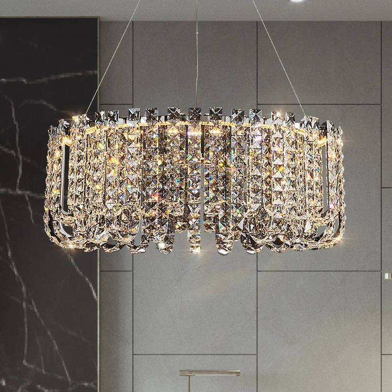 Afralia™ Crystal Chandelier for Elegant European Living Spaces
