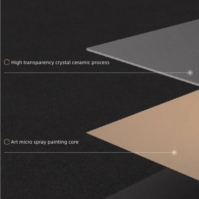 Afralia™ Crystal Ceramic LED Wall Lamp for Modern Wall Decor in Living Room Bedroom Office