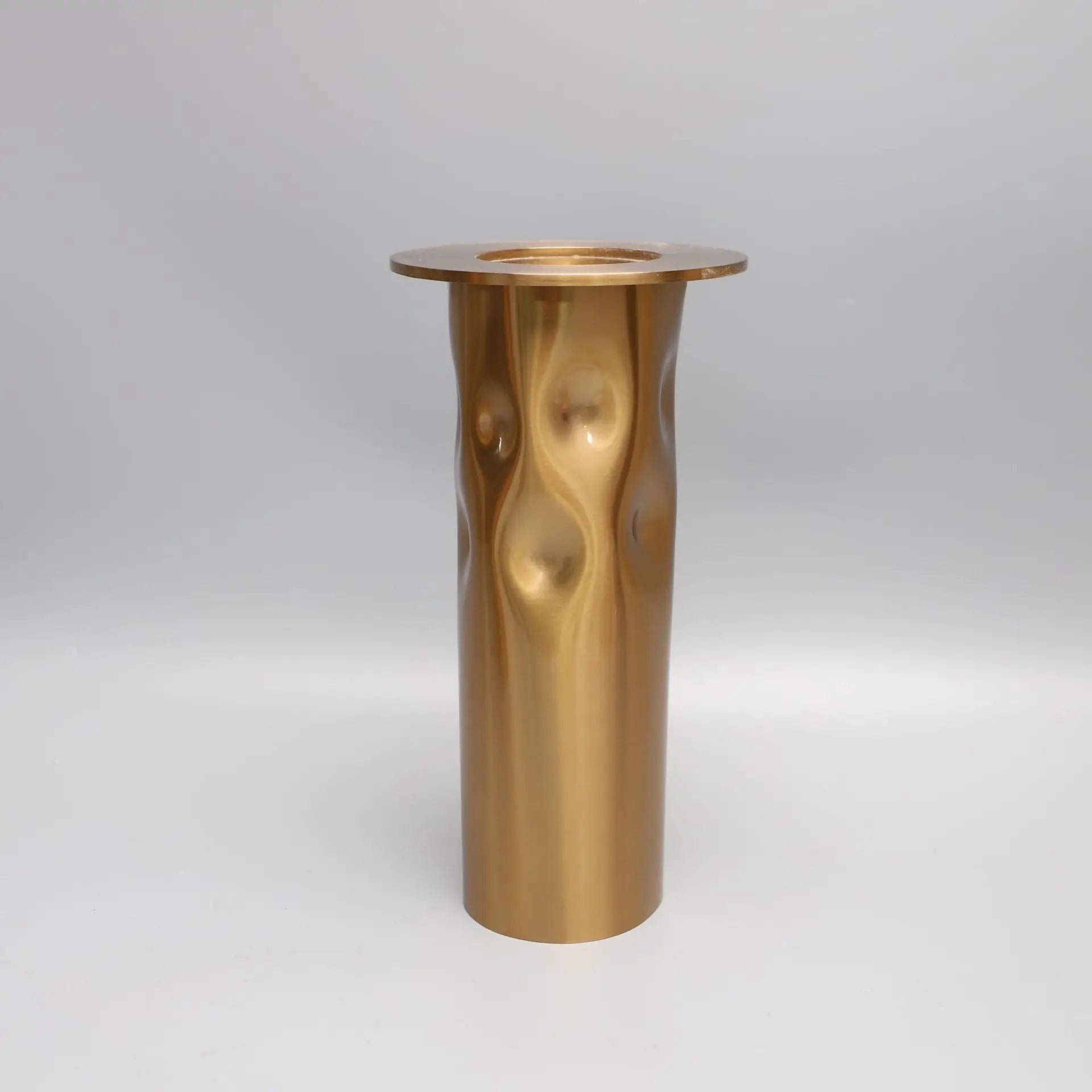 Afralia™ Golden Metal Candlestick Holder Candelabrum for Room Decor