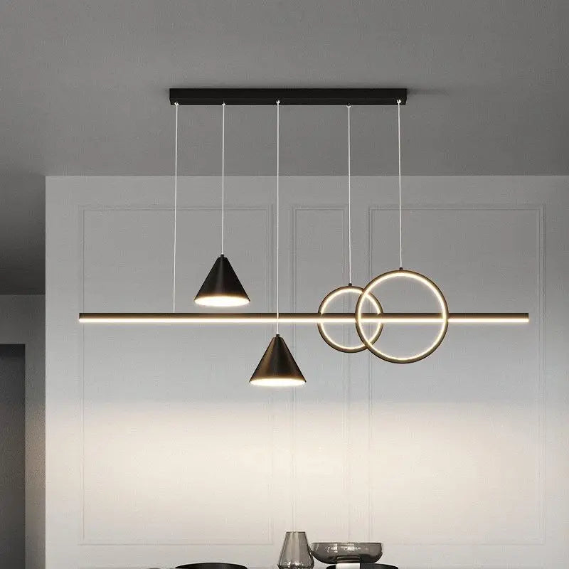 Afralia™ Black Nordic Designer Dining Pendant Lamp: Stylish Lighting for Home Decor