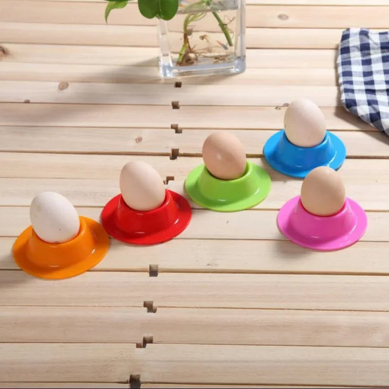 Afralia™ Silicone Egg Holder Cup Tray Kitchen Storage Box Restaurant Decor