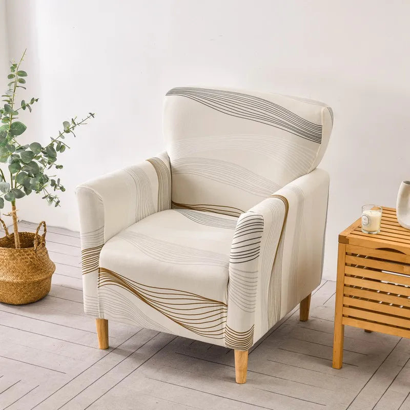 Afralia™ Accent Chair Cover Slipcovers | Stretch Sofa Couch Case