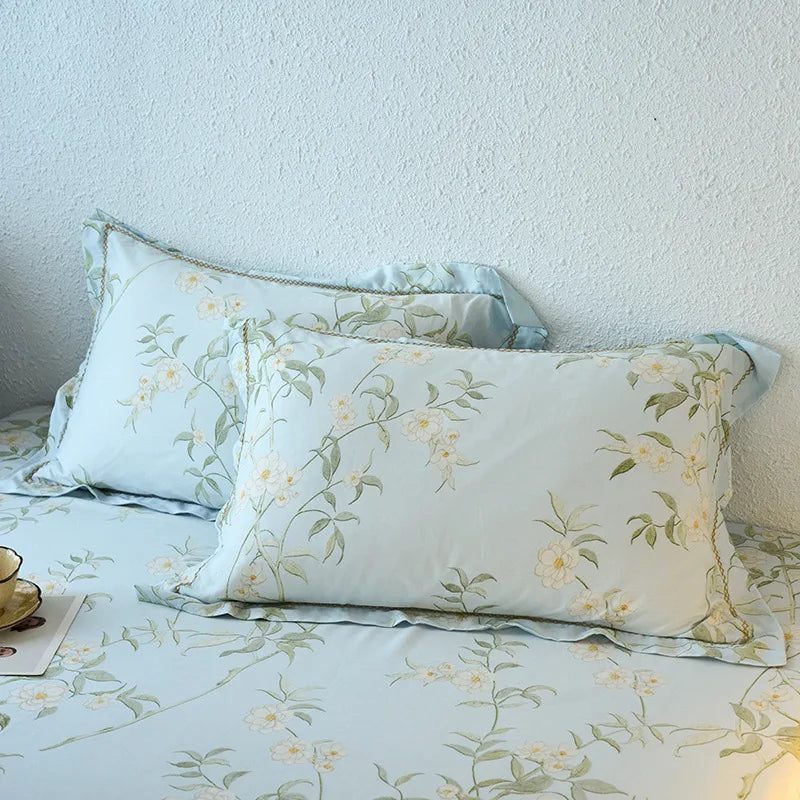 Afralia™ Luxury Silk Printed Pillowcase in High-Quality Lyocell Fiber