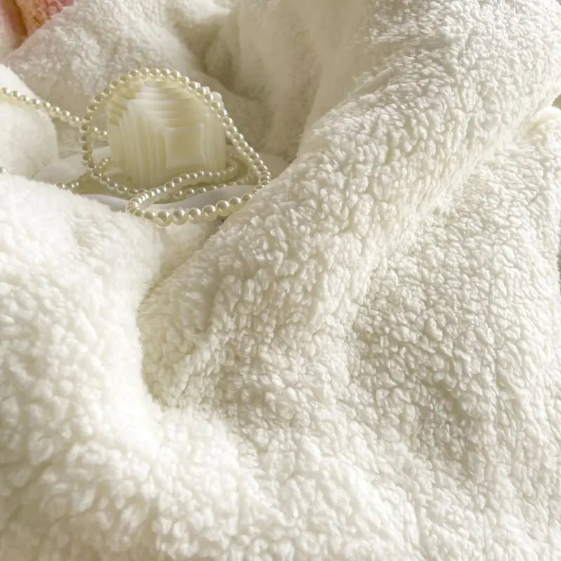 Afralia™ Shaggy Mink Berber Fleece Patchwork Blanket - Cozy Vintage Style for Winter Warmth