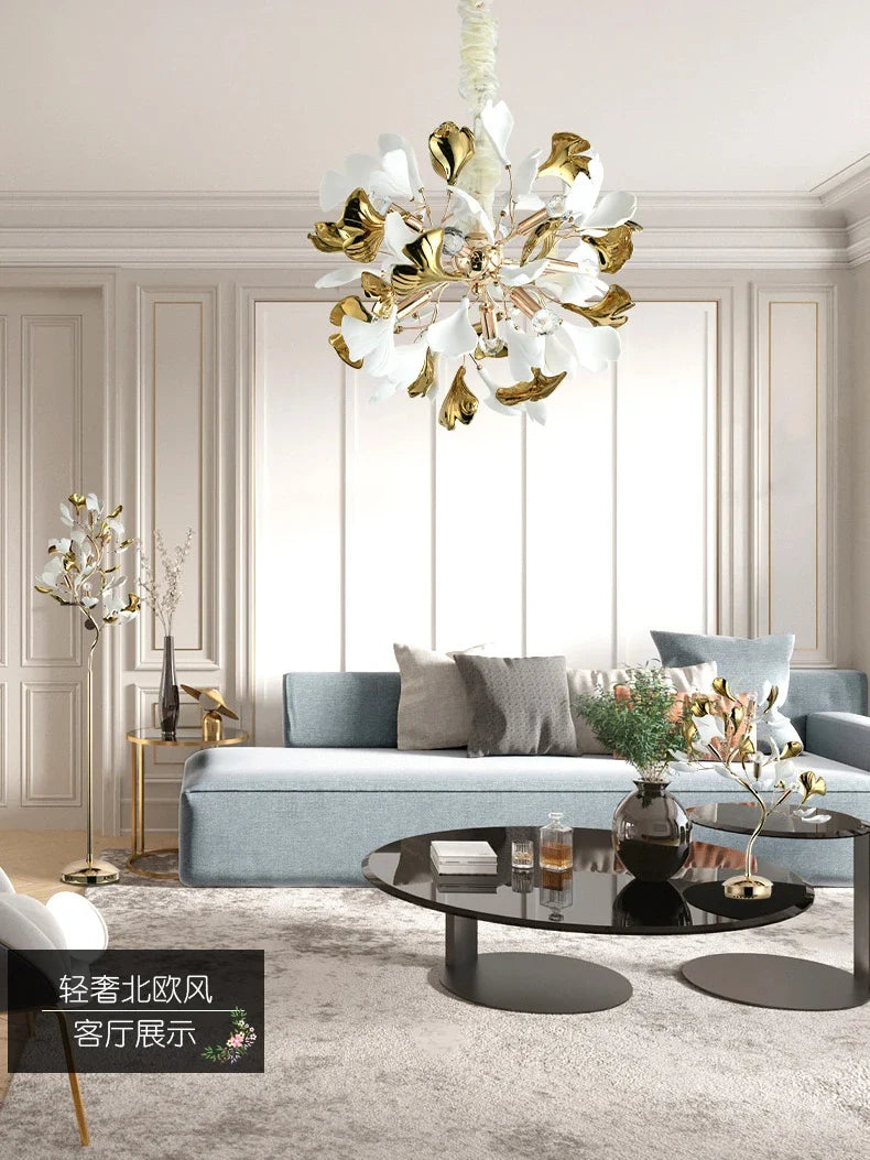 Afralia™ Crystal Luxury Pendant Chandelier Set for Living Room and Attic