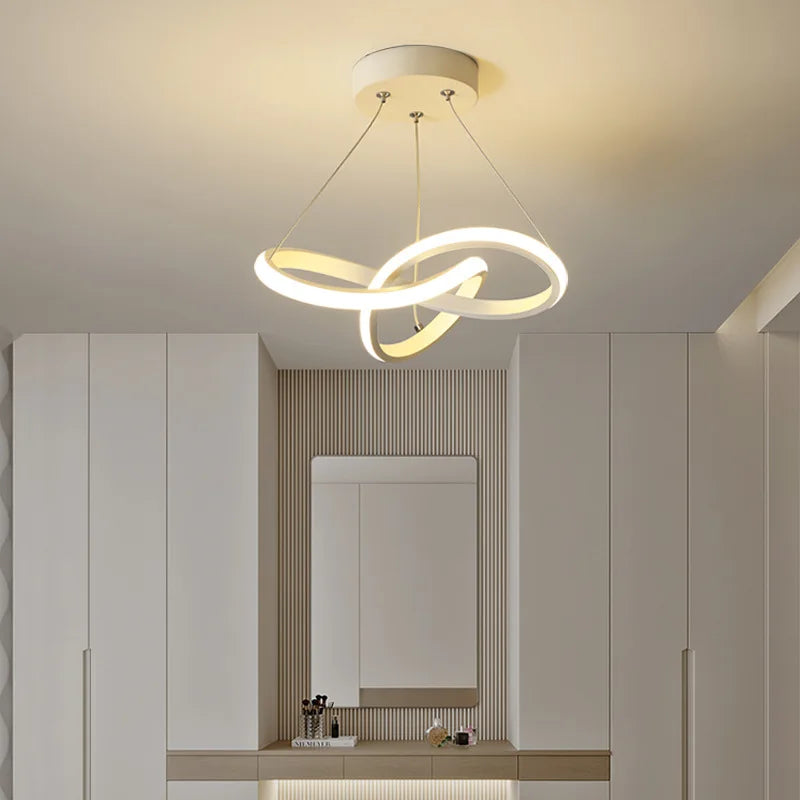 Afralia™ Contemporary Chandelier for Corridor, Restaurant, Hallway - Modern Minimalist Design