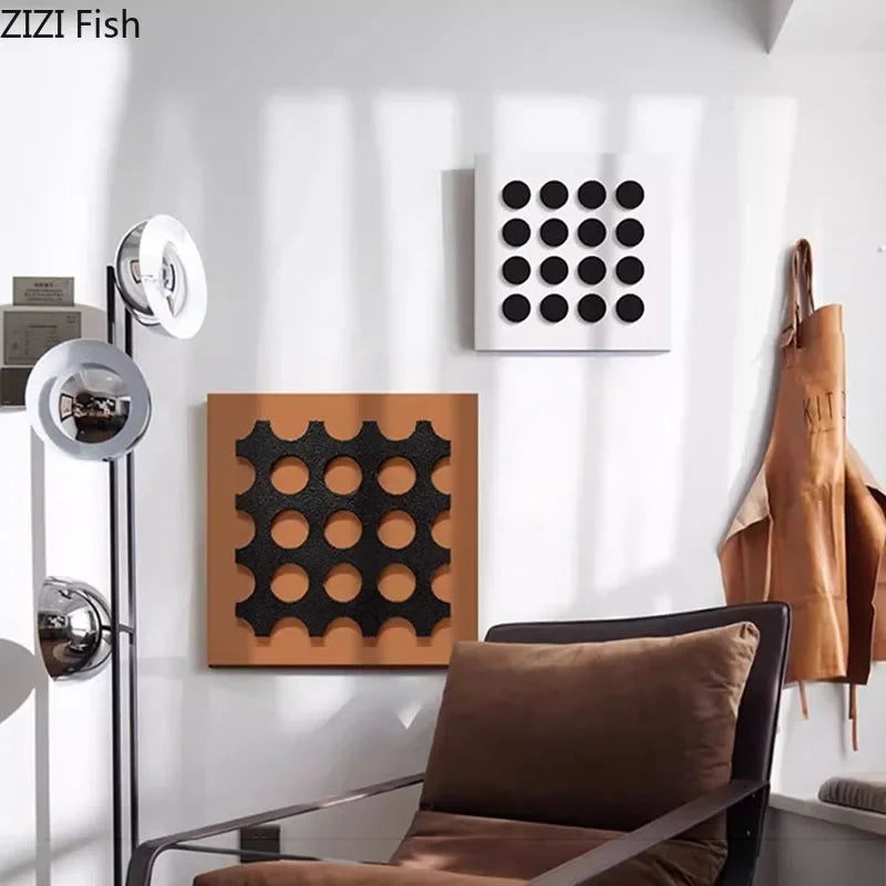 Geometric Art Patterns Wall Hanging for Living Room by Afralia™